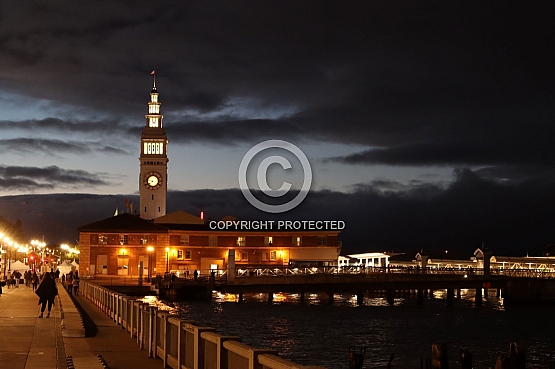 Ferry Building on the Embarcadero