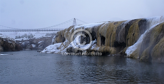 Hot Springs Terrace and the Bridge