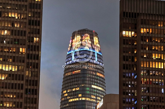 Salesforce Tower Marquee