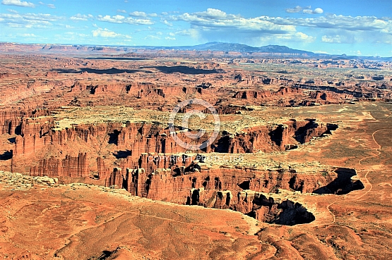 Rugged Country on the White Rim Trail