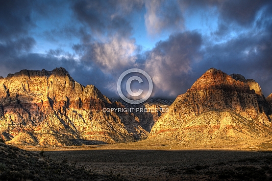 Dawn at Pine Creek Canyon