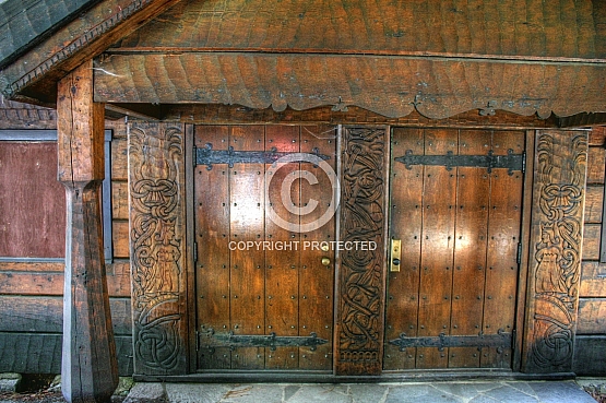 Rear Entrance at Vikingsholm