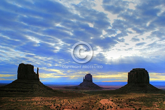 Monument Valley Sunrise