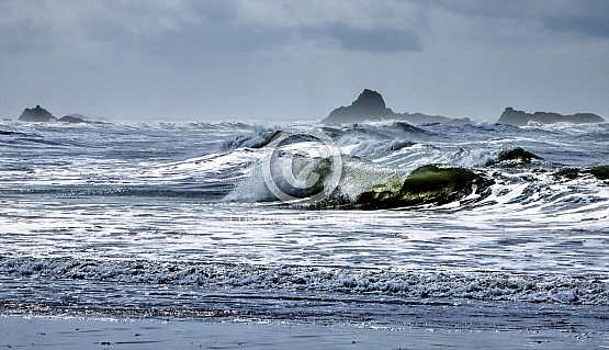Rough Seas at Ruby Beach