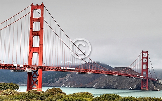 Golden Gate Bridge from Vista Point