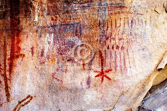 Brownstone Pictographs One