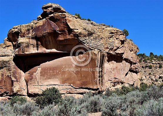 Sego Cliff - Two Distinct Styles - 1000 years apart!