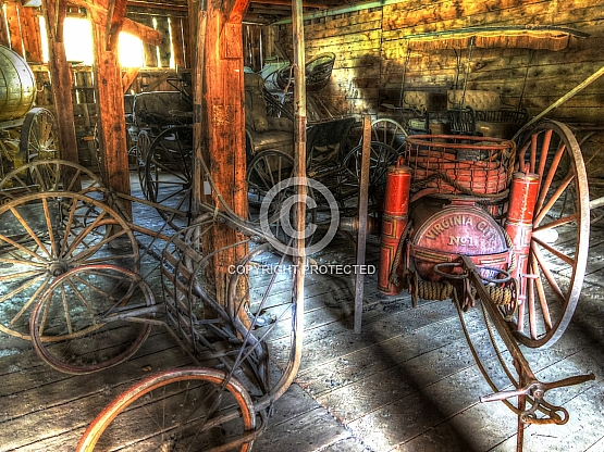 Fire Wagon No. 1 - Wagons and Buggies Collection No 3