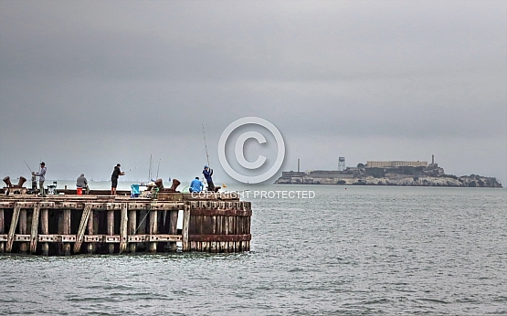 Fishing on Torpedo Pier