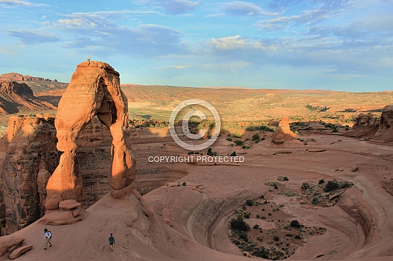 Reflections on Delicate Arch