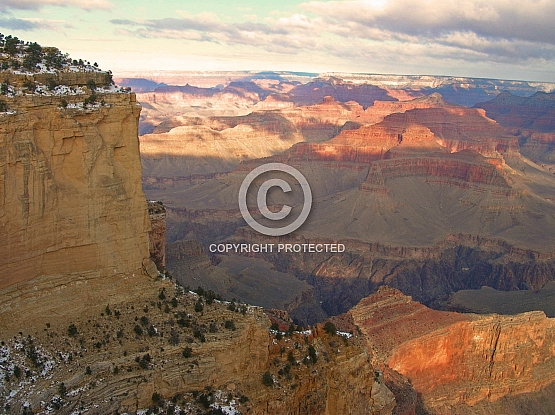 Canyon Walls at Dawn