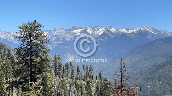 The Great Western Divide of the Sierra Nevada