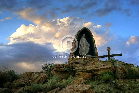 Lady of the Wind River on the Mount