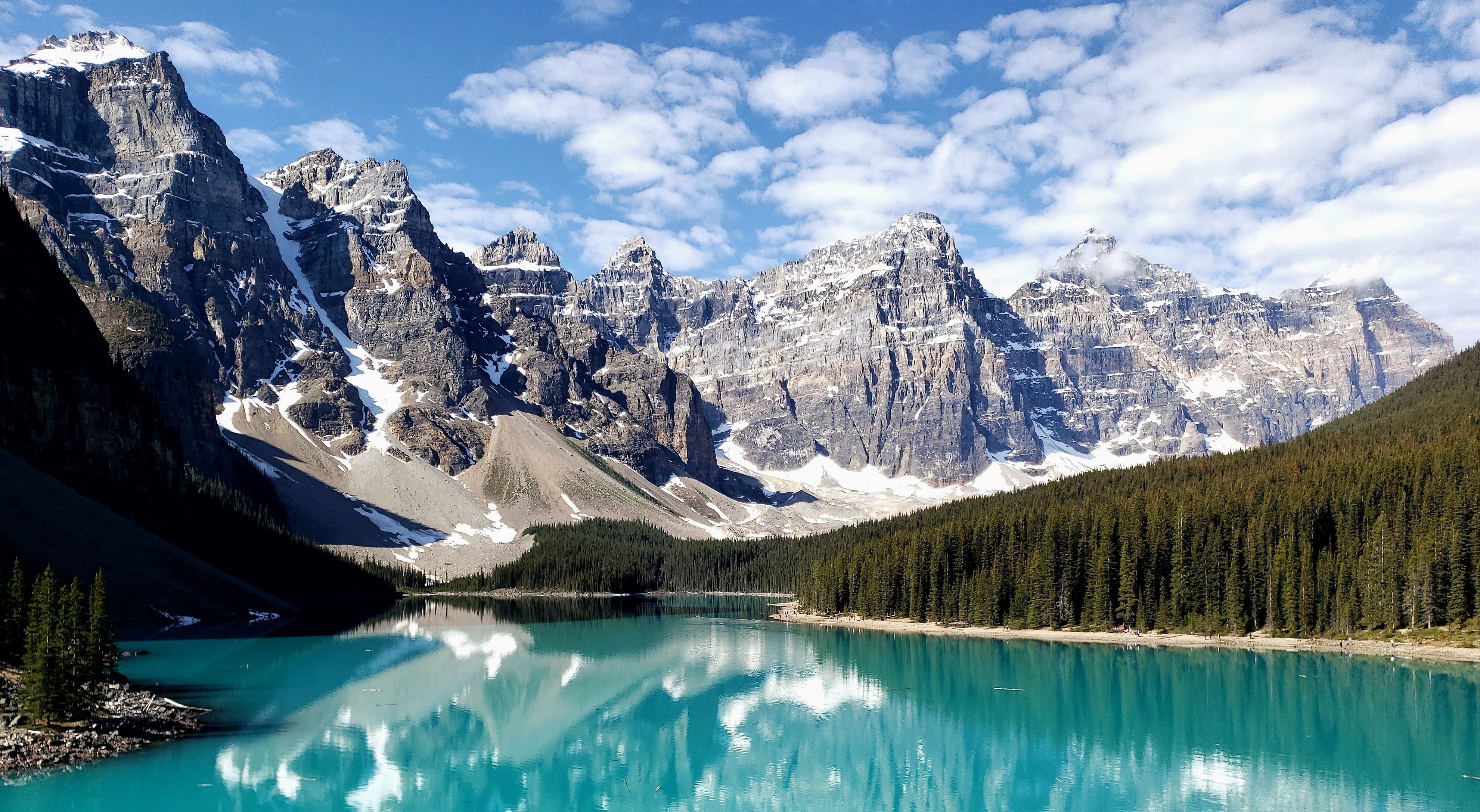 Moraine Lake and the Valley of Ten Peaks - Banff National Park, Alberta, Canada