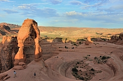 Reflections on Delicate Arch